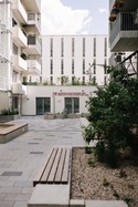 Gemeindewohnungen NEU Wehlißstraße - Schriftzug