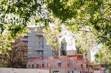 Gemeindewohnungen NEU Hoefftgasse Dachterrasse