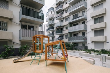 Gemeindewohnungen NEU Wehlißstraße - Spielplatz