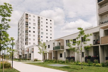 Foto von dem Gemeindebau NEU in der Berresgasse