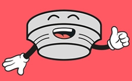 Illustration eines Warnmelders