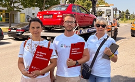 Das Wiener Wohnen Team im Einsatz